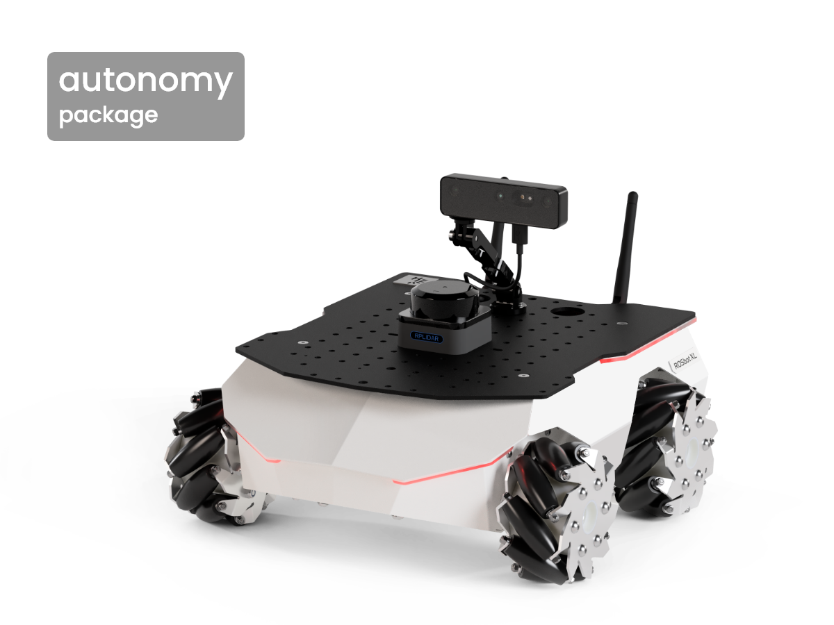 ROSbot XL autonomy package