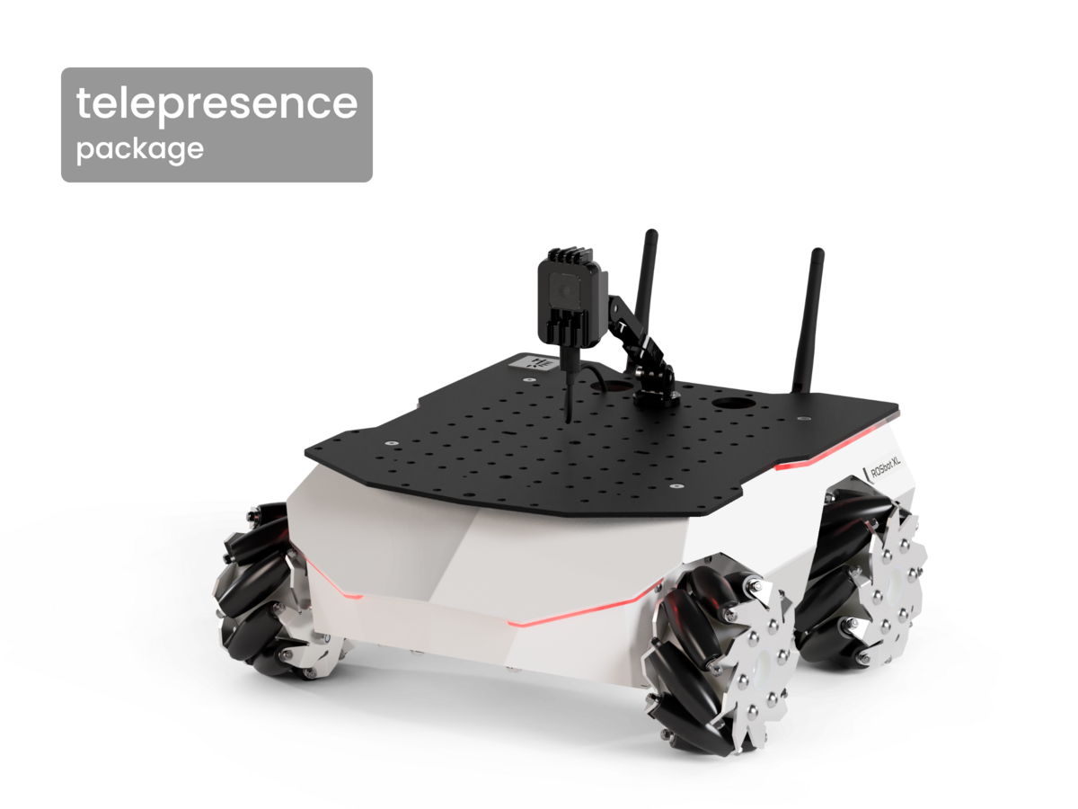ROSbot XL telepresence package
