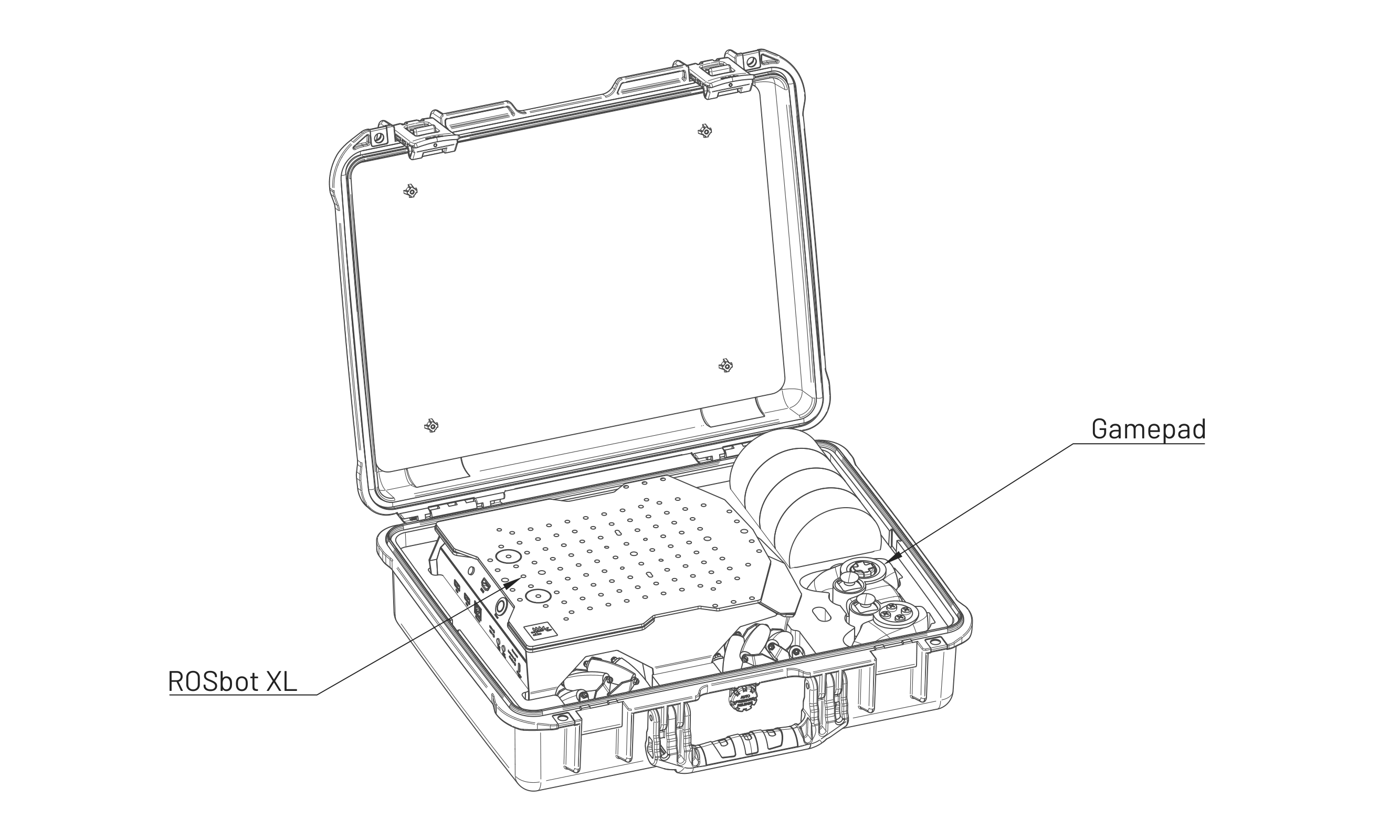 ROSbot XL plastic case 1