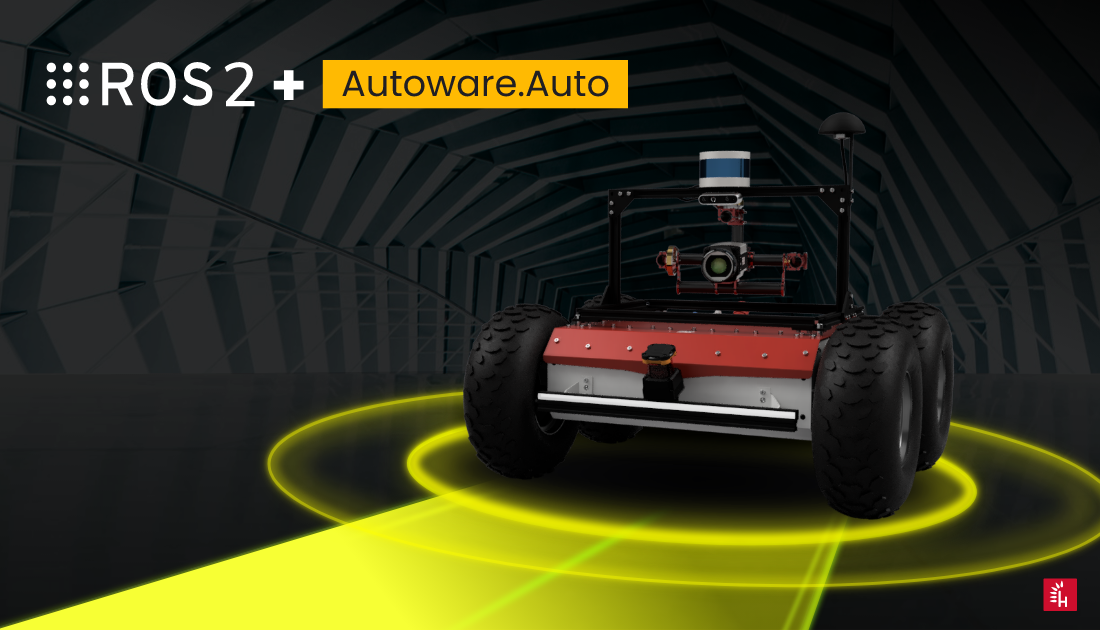 using Panther autonomous mobile ROS 2 robot with Autoware.Auto