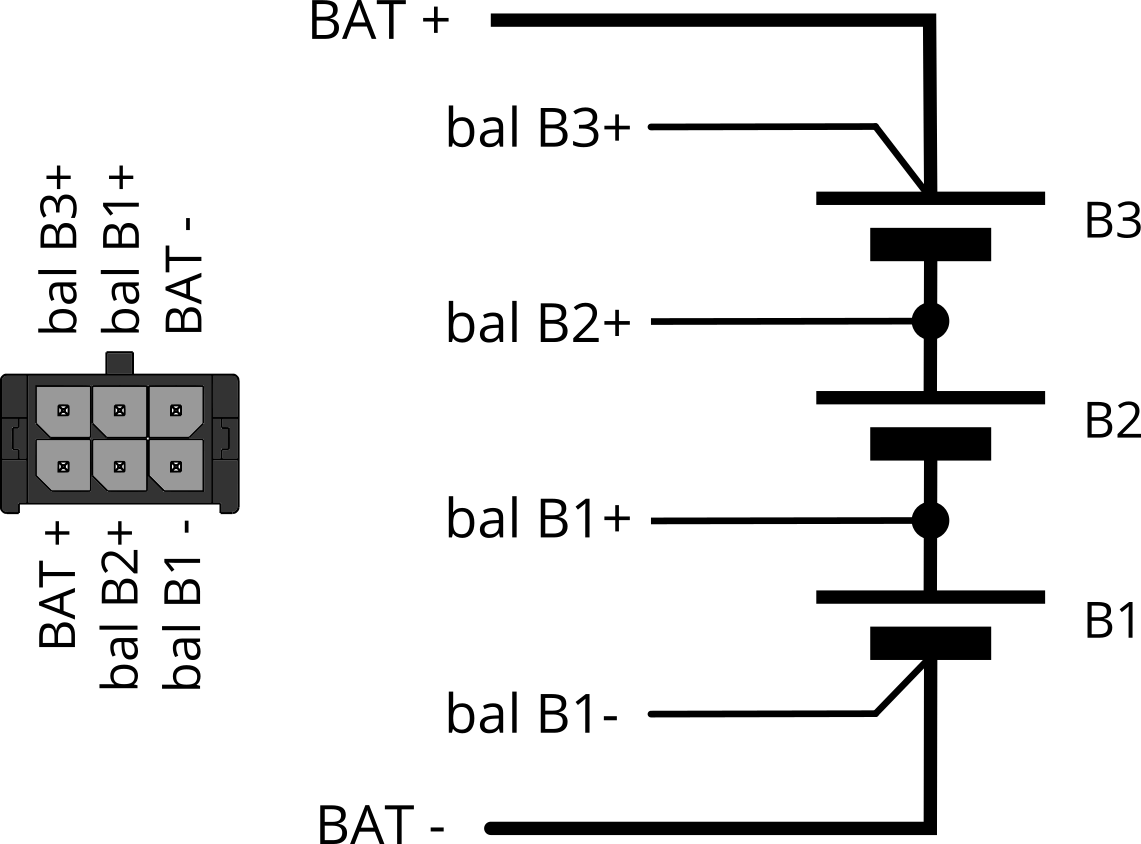 Batt connection