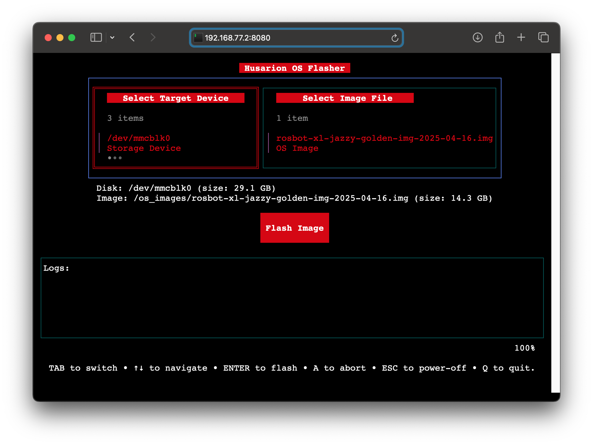 HOFI Web User Interface