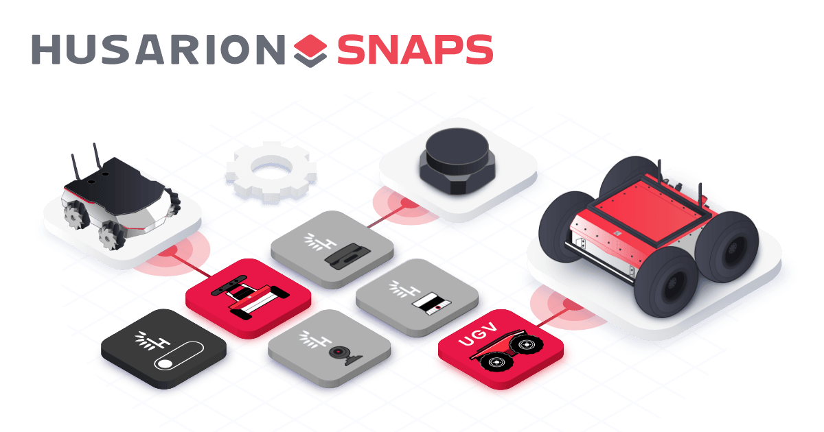 Husarion snaps logo