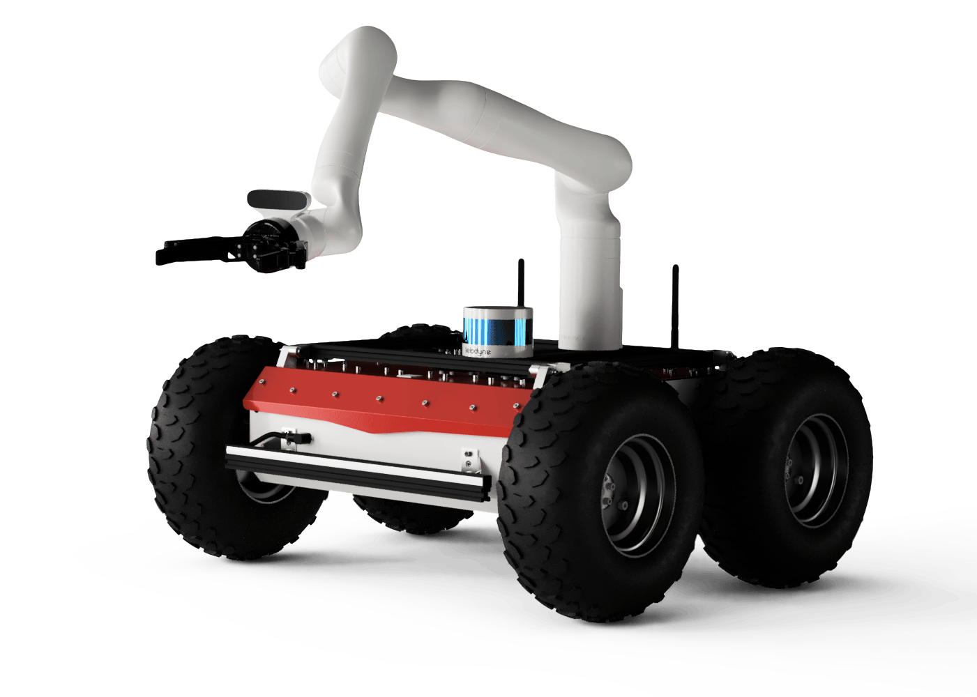 Panther with Kinova robotic arm