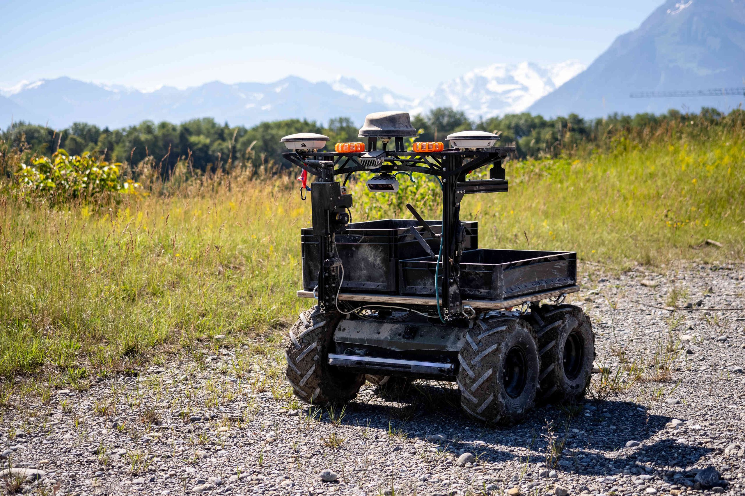 Panther with Outdoor Navigation Package in the field
