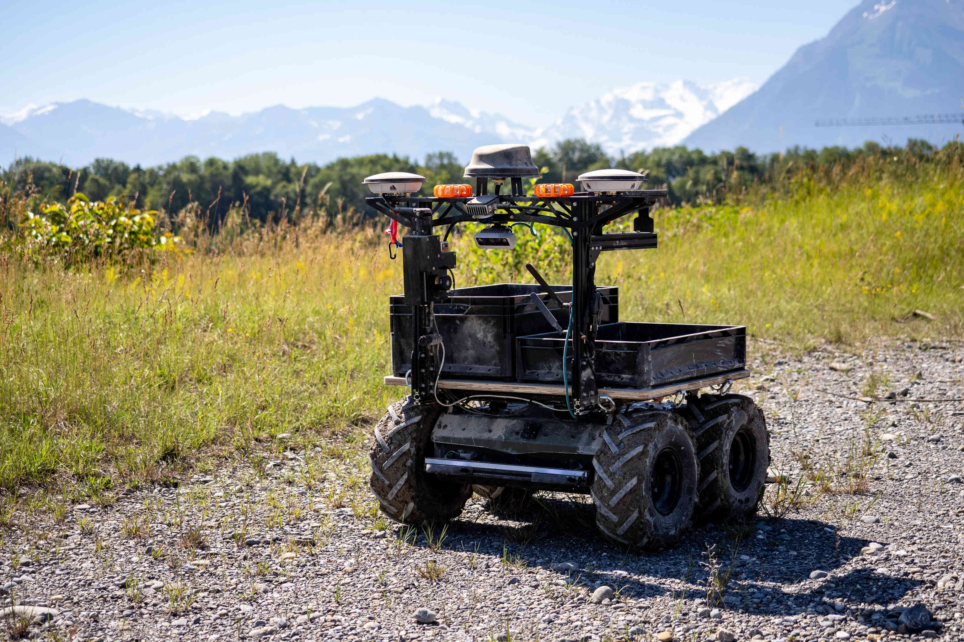 Panther with Outdoor Navigation Package in the field