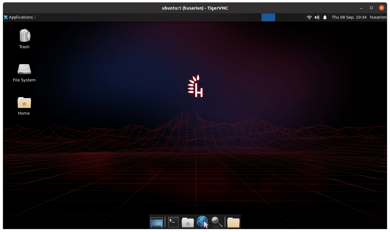 remote desktop for ROSbot