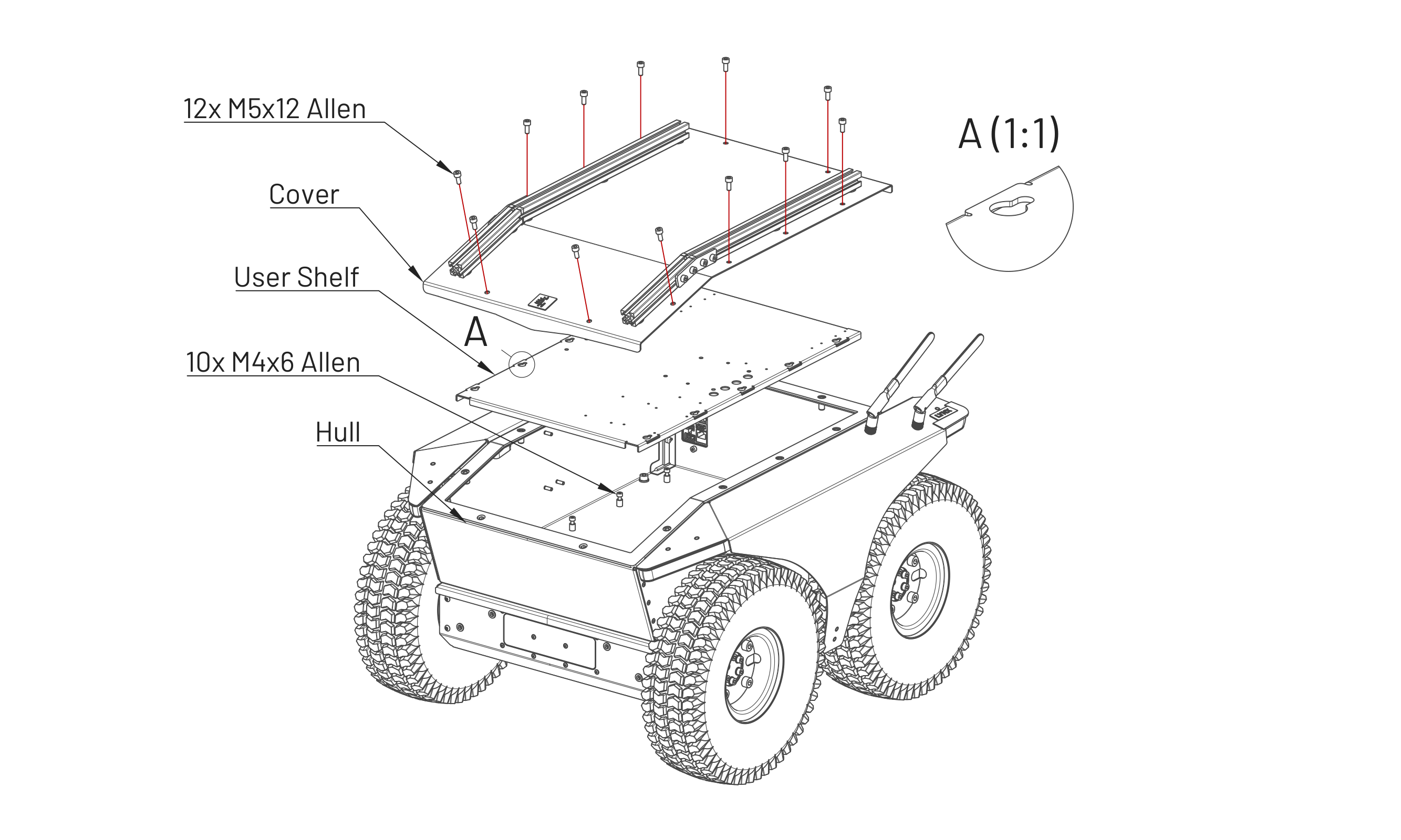 Opening the User Compartment