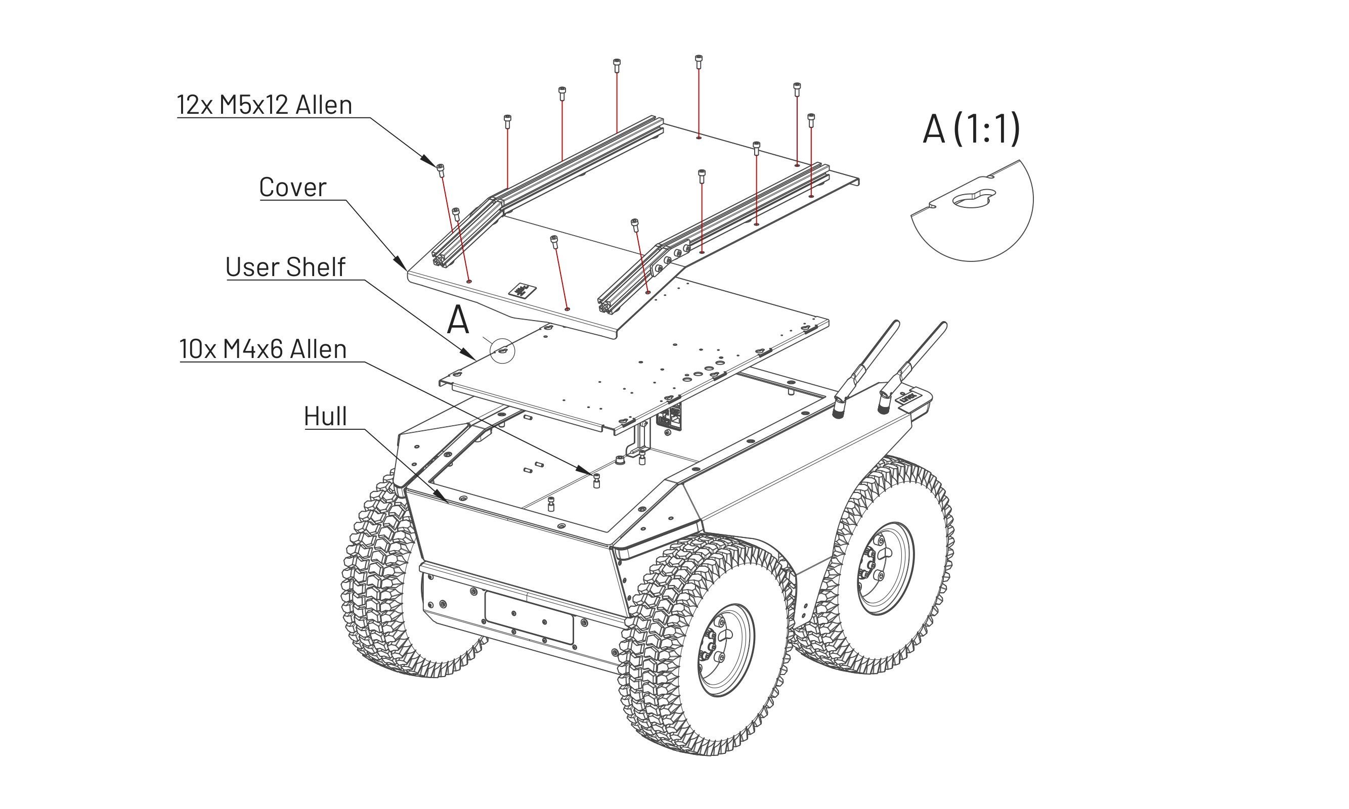 Opening the User Compartment