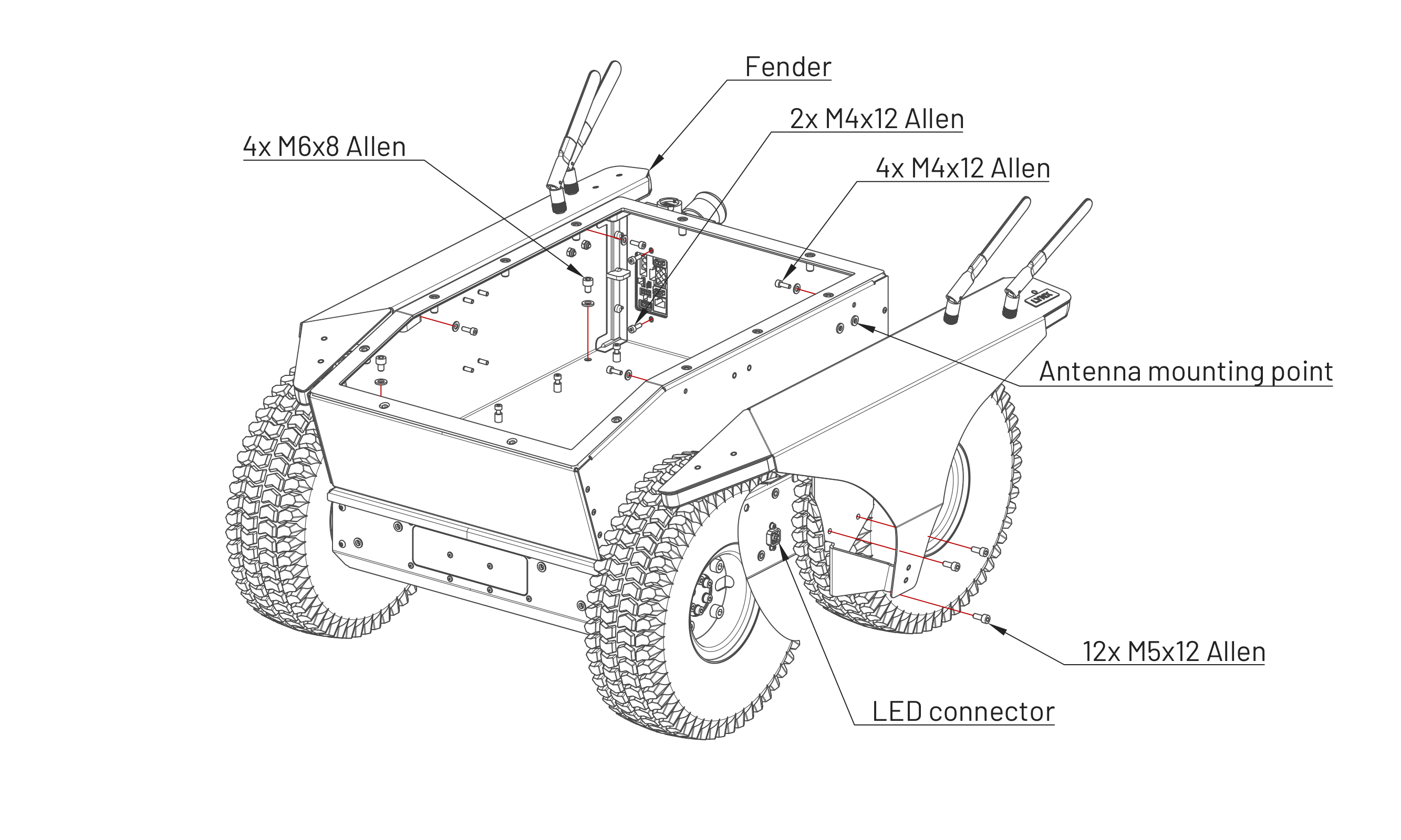 Detaching the User Compartment from robot